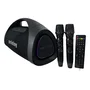 Caixa De Som Boombox 400w Com Dois Microfones Peining Pei-sp02