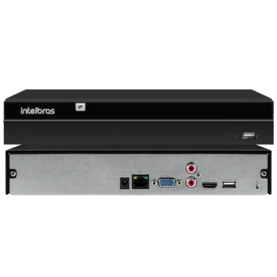 Gravador De Vídeo Nvr Intelbras Nvd 1416 16 Canais Ip 4k H.265