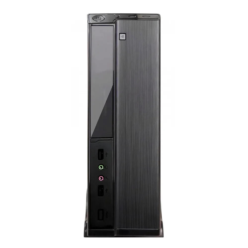 Gabinete Slim Htq562b - Sff Micro-atx Com Fonte 200w Real Sfx – Preto