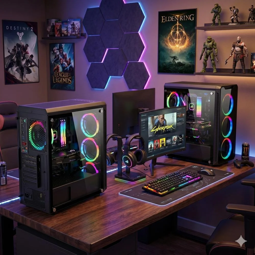 PC Gamer Competo 3green Levelup, Amd Ryzen 5, Radeon Rx 560, 8GB Ddr4, SSD 1TB, - view 3