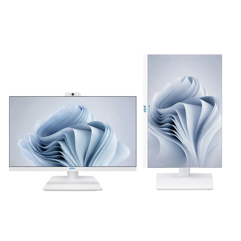 "Computador All-in-one 27""  i5-12450h Aitek + Kit Teclado E Mouse Sem Fio Branco Aitek" em Campinas - foto 2