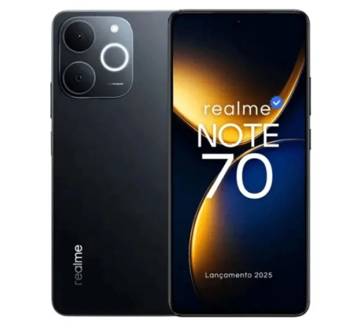 スマートフォン本体 Realme Note 70T Ram 4GB/ Rom 256 GB Produtos com até 15 OFF no PIX KaBuM