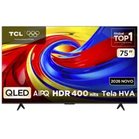 Smart Tv Tcl 75 " QLED Mini LED 4k A400m Wifi Bluetooth Google Tv Hdr10+ 144 Hz Vrr 75a400m Smart Tv Tcl 75 " QLED Mini LED 4k A400m Wifi Bluetooth Google Tv Hdr10+ 144 Hz Vrr 75a400m