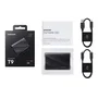 SSD Samsung T9 2TB Portátil/externo Usb-c 3.2 Gen2 2000mbps Preto