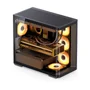 Gabinete Gamer Aquário Jonsbo D300 Black M-atx Vidro Temperado Usb-c Preto