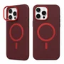 Capa Magnética Couro Premium Iphone 17 Pro + Películas Reforçada Para Câmera