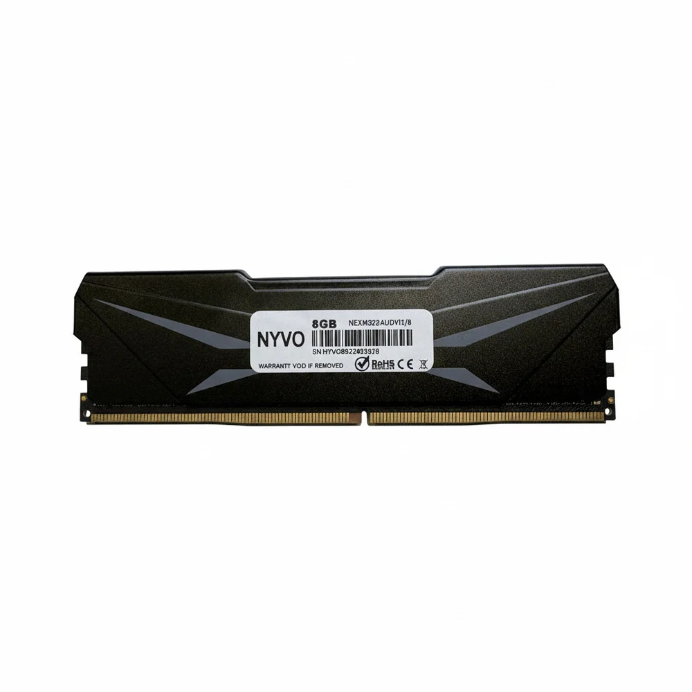 Memória Nyvo 8GB Ddr4 3200 Mhz 1.2v Desktop Nexus Gamer Nexm32d4ud12/8