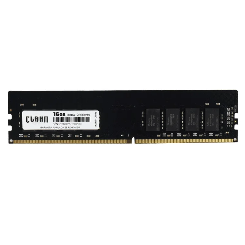 Memória Ram Clanm Ddr4 16gb 2666mhz C19 Dimm Gamer Para Desktop Memória Ram Clanm Ddr4 16gb 2666mhz C19 Dimm Gamer Para Desktop