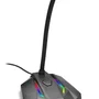 Microfone Gamer Com Saída Para Fone E LED RGB, Ideal Para Streaming E Gravações