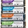 SSD 256gb M2 Nvme 2280 Prosetup Avanshare PCie Gen 3 X4 Leitura 1700mb/s Gravacao 1100mb/s
