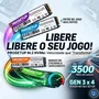 SSD 256gb M2 Nvme 2280 Prosetup Avanshare PCie Gen 3 X4 Leitura 1700mb/s Gravacao 1100mb/s