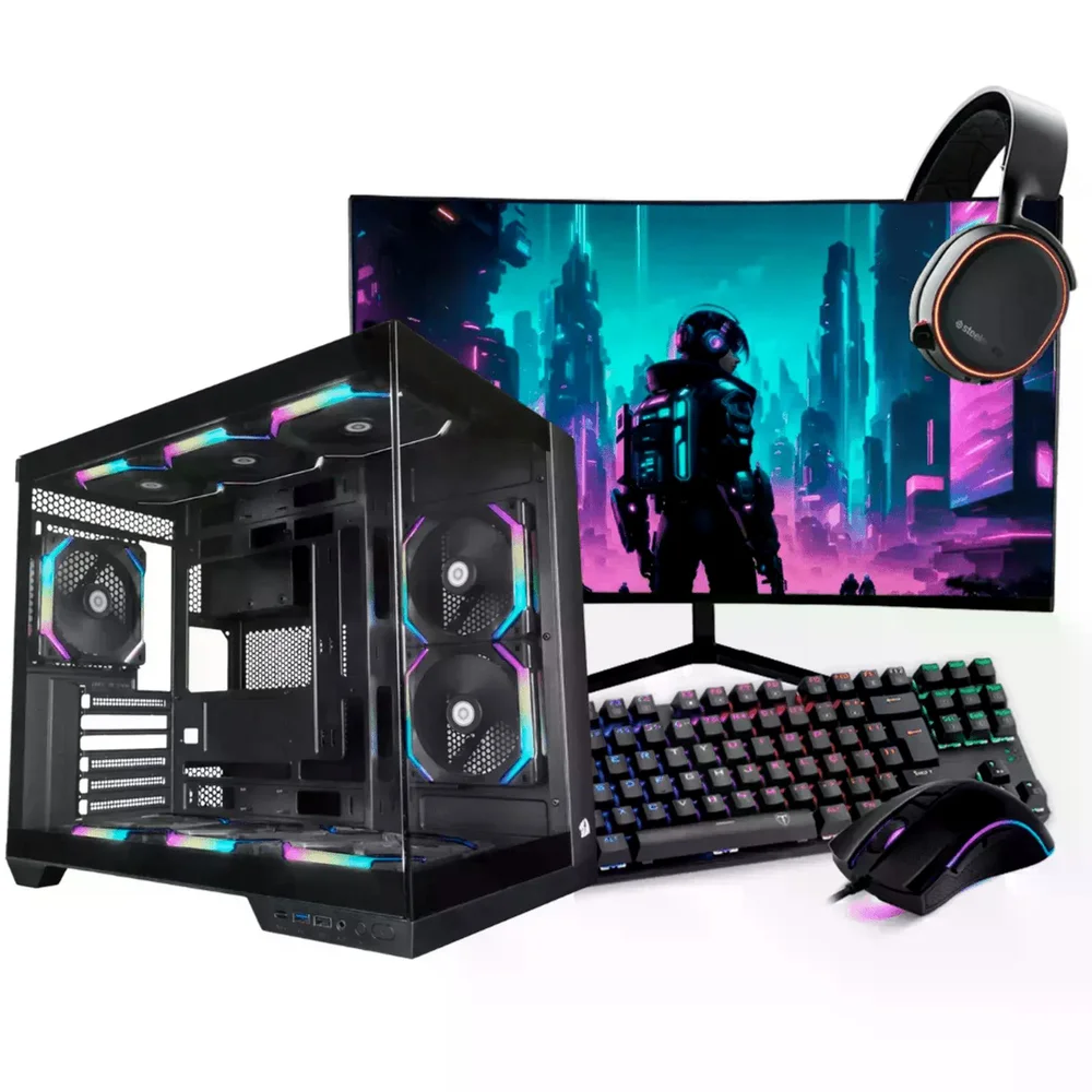 PC Gamer Completo Ryzen 5 5600, RTX 5060 Ti, 16gb Ddr4, SSD 480GB, 600w 80 Plus, 6okeefc4-e PC Gamer Completo Ryzen 5 5600, RTX 5060 Ti, 16gb Ddr4, SSD 480GB, 600w 80 Plus, 6okeefc4-e