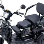 Triciclo Elétrico Power 600w Cadeira Recarregável Adulto Cor:preto