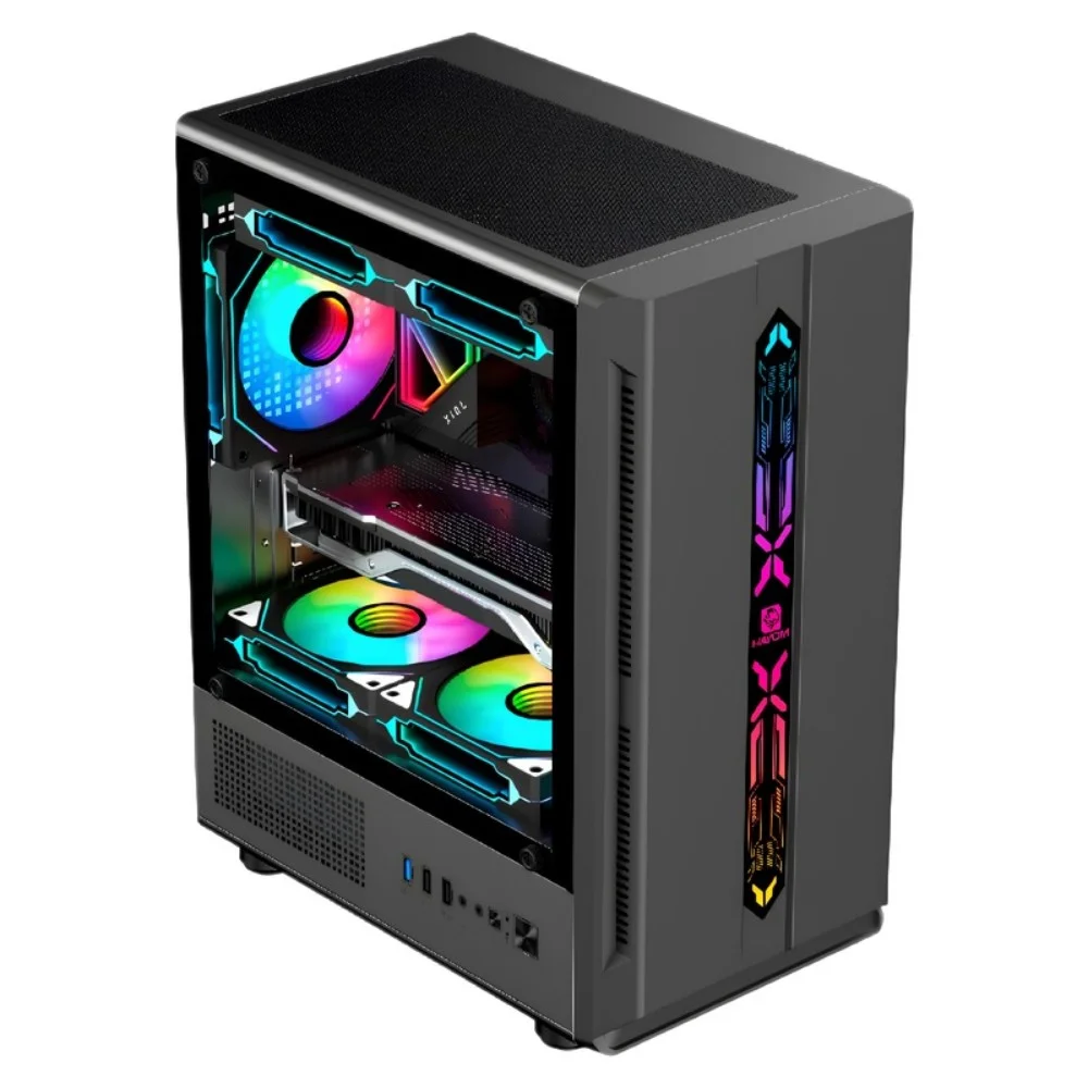 Gabinete Gamer Hayom S/ Fans Micro Atx Itx Preto - Gb1726 Gabinete Gamer Hayom S/ Fans Micro Atx Itx Preto - Gb1726