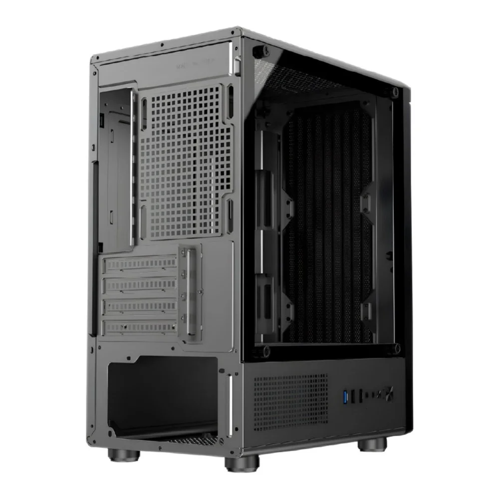 Gabinete Gamer Hayom S/ Fans Micro Atx Itx Preto - Gb1726 Gabinete Gamer Hayom S/ Fans Micro Atx Itx Preto - Gb1726