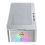 Gabinete Gamer Mancer Narok V2 Rainbow 3 Fans Midtower Lateral De Vidro Branco - Mcr-nrkwh-v2