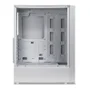 Gabinete Gamer Mancer Narok V2 Rainbow 3 Fans Midtower Lateral De Vidro Branco - Mcr-nrkwh-v2