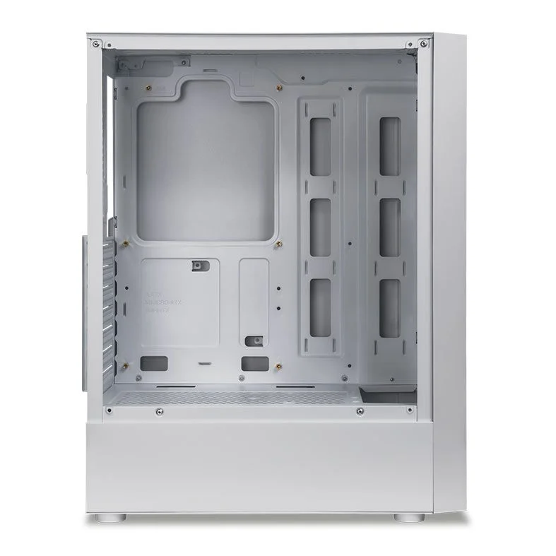 Gabinete Gamer Mancer Narok V2 Rainbow 3 Fans Midtower Lateral De Vidro Branco - Mcr-nrkwh-v2 Gabinete Gamer Mancer Narok V2 Rainbow 3 Fans Midtower Lateral De Vidro Branco - Mcr-nrkwh-v2