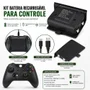 Bateria E Cabo Carregador Compativel Com XBOX One