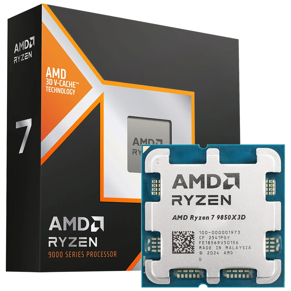 AMD Ryzen 7 9850X3D + おまけCPUグリスZM-STC8 Processador Amd Ryzen 7 9850x3d Socket Am5 56ghz