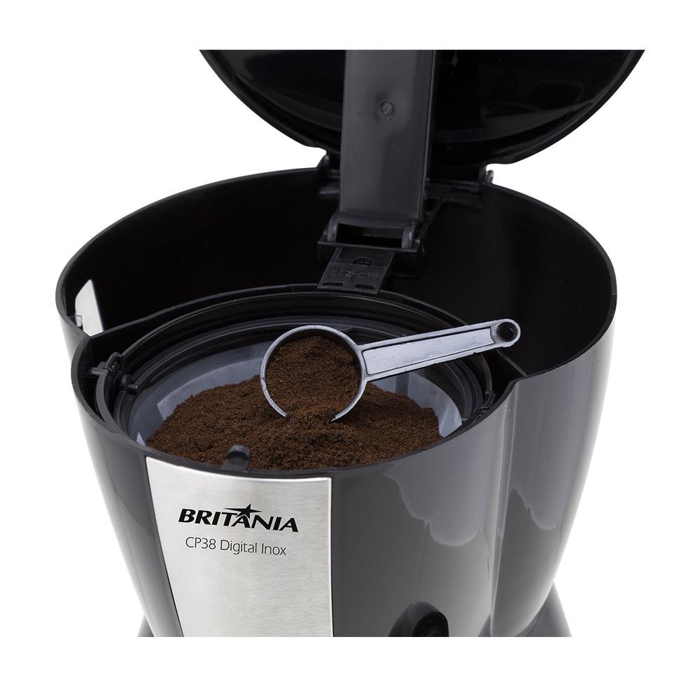 Cafeteira Britânia CP38 Digital, Inox - 220V