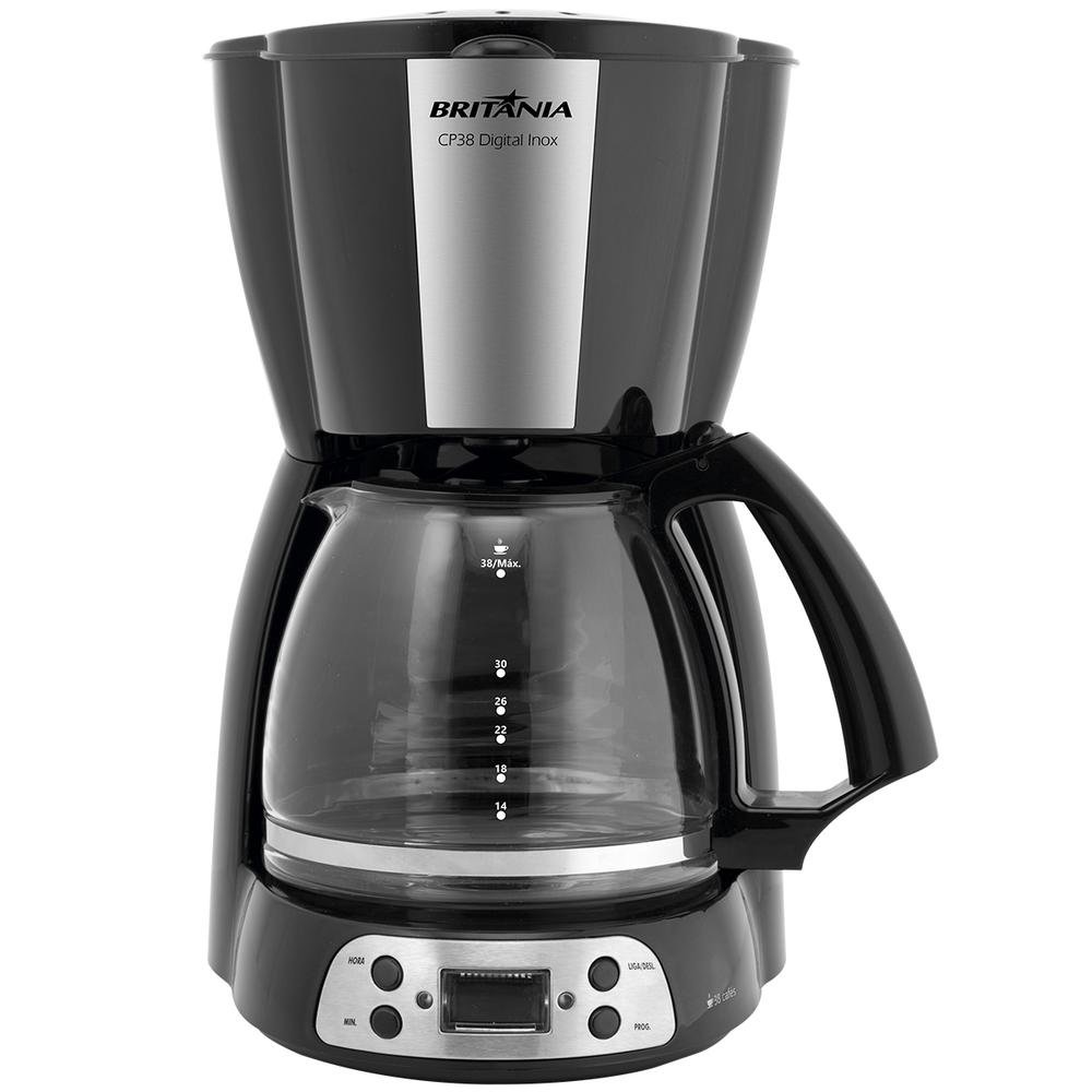 Cafeteira Britânia CP38 Digital, Inox - 220V
