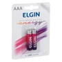 Pilha Recarregável Elgin 82168 AAA 900 Mah c/2