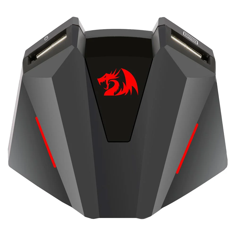 Adaptador de Teclado e Mouse Redragon Vulcan, Para Console Xbox One, PS4, Nintendo Switch, PS3 - GA-250