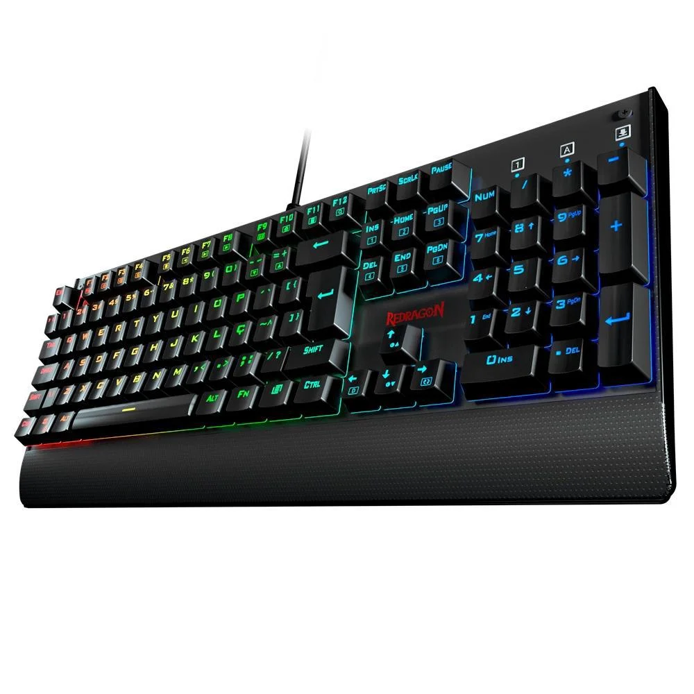 nico  Teclado Mecânico Gamer Redragon Kala RGB ABNT2