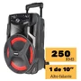 Caixa Amplificada Amvox, Recarregável, Bluetooth, USB, MicroSD, Auxiliar, Bivolt 250W ACA 250 GROOVE