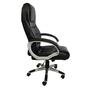 Cadeira Presidente Fox Office Luxo, Com Massagem, Aquecimento, Preta - C2652