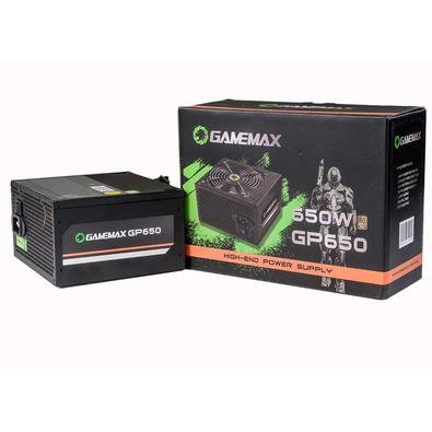 Fonte Gamemax GX700, 700W, 80 Plus Gold, PFC Ativo, Black  (GX700WBKPSS7710BR)