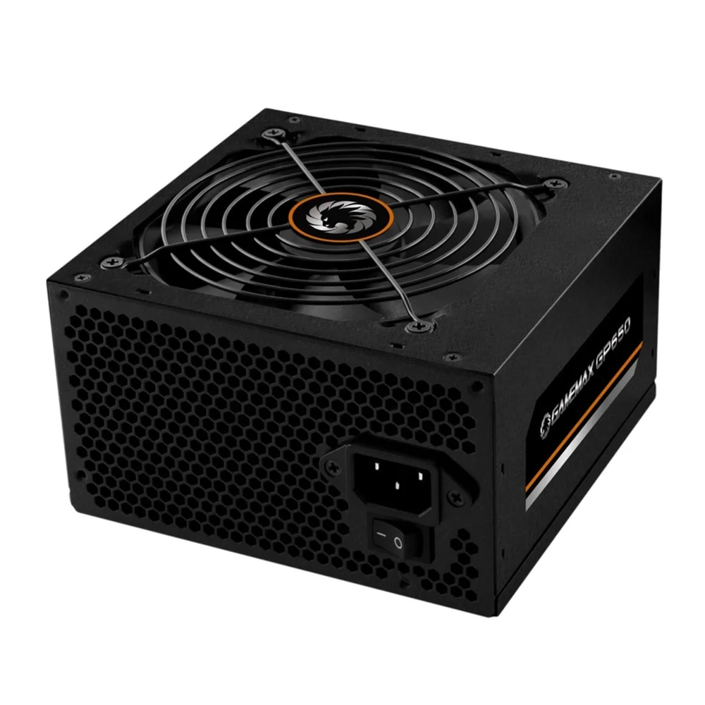 Fonte Gamemax ATX, 650W, 80 Plus Bronze, PFC Ativo - GP650 Fonte Gamemax ATX, 650W, 80 Plus Bronze, PFC Ativo - GP650