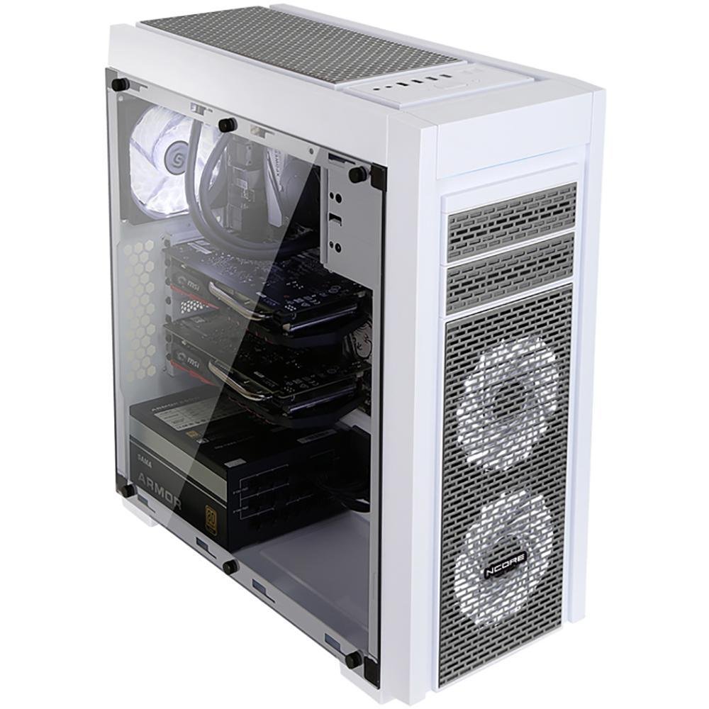 Gabinete Gamer Full Tower Horus MyMax, USB3.0, Branco