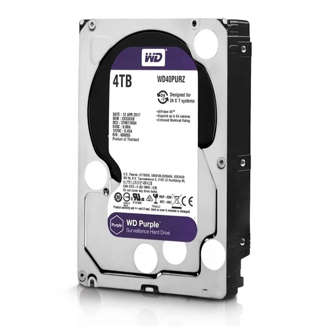HD WD Purple Surveillance 4TB 35 SATA KaBuM