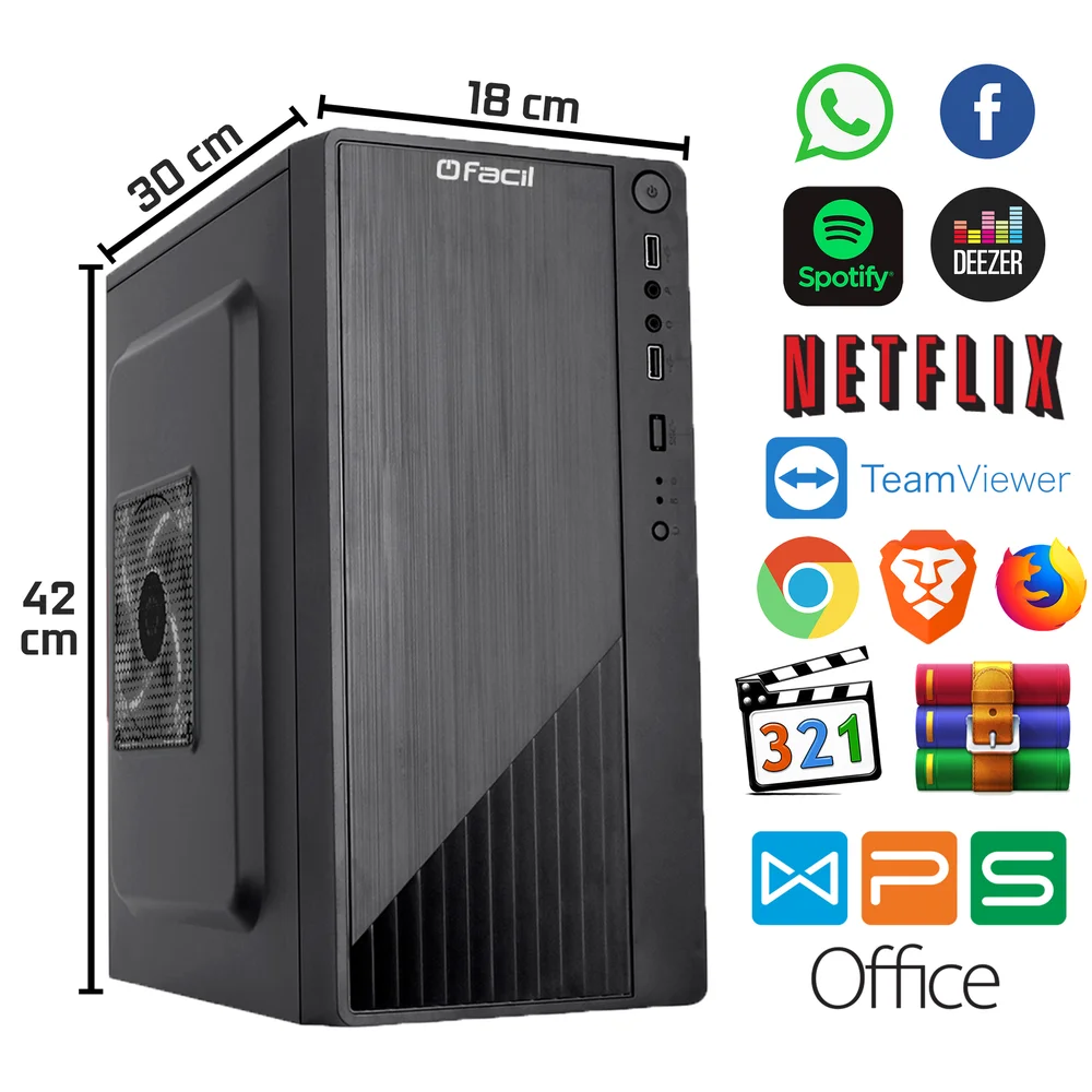 Computador Fácil Intel Core i5 9400f KaBuM