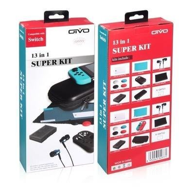 Kit 13 Em 1 Com Acessórios Para Nintendo Switch