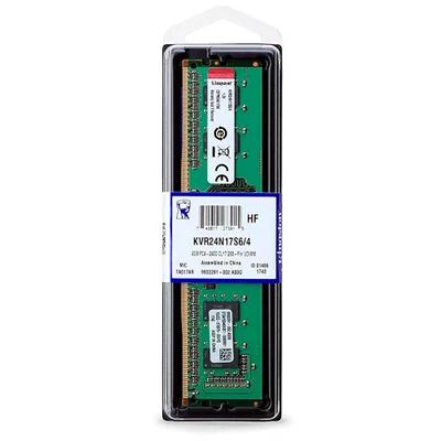 Memória RAM Kingston 4GB DDR4 2400MHz CL17 KaBuM