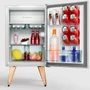 Frigobar Brastemp Retrô, 76 Litros, 127V, Ice White, Controle Automático De Temperatura - Bra08bb