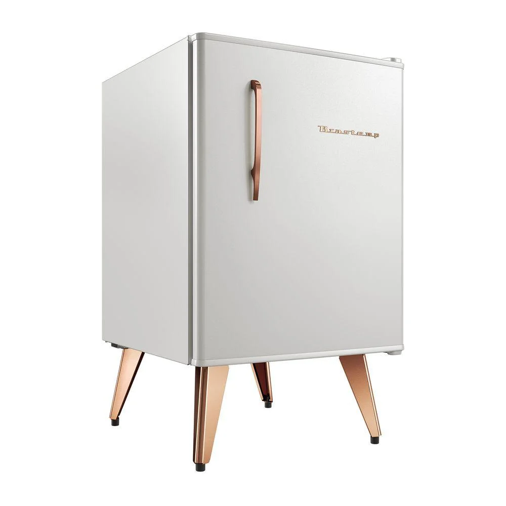 Frigobar Brastemp Retrô, 76 Litros, 127V, Ice White, Controle Automático De Temperatura - Bra08bb Frigobar Brastemp Retrô, 76 Litros, 127V, Ice White, Controle Automático De Temperatura - Bra08bb
