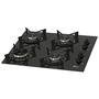Cooktop Fischer Fit Line, 4 Bocas, A Gás, Bivolt, Preto - 26342-57175