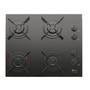 Cooktop Fischer Fit Line, 4 Bocas, A Gás, Bivolt, Preto - 26342-57175