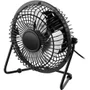 Mini Ventilador Mesa Usb Notebook Pc Silencioso Articulável Preto - 110V