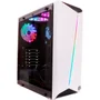 Gabinete Gamer Oex Shelter Gh200, Branco, 3 Coolers, Led Rgb