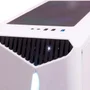 Gabinete Gamer Oex Shelter Gh200, Branco, 3 Coolers, Led Rgb