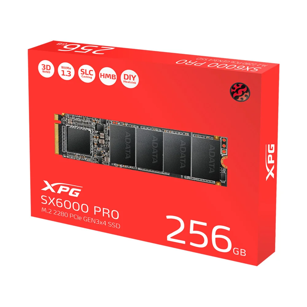 SSD Adata Xpg Sx6000 Lite 256GB M2 NVME KaBuM