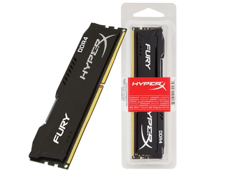 Memória Kingston Hyperx Fury Black 8Gb KaBuM