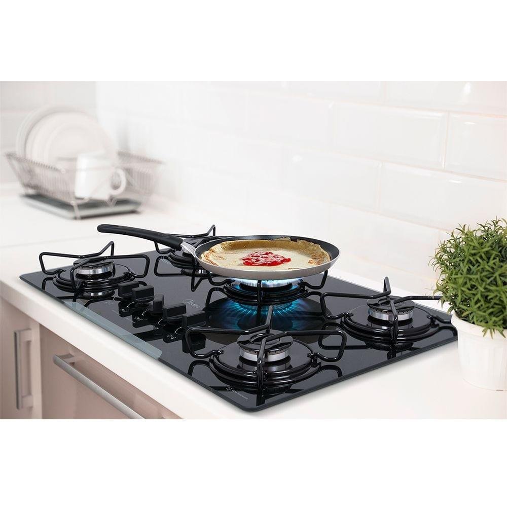 Cooktop A Gás Com Mesa De Vidro Midea 5 Queimadores Bivolt Md-gv50aapb. Cooktop A Gás Com Mesa De Vidro Midea 5 Queimadores Bivolt Md-gv50aapb.
