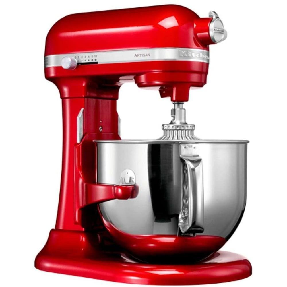 Batedeira Kitchenaid Stand Mixer Pro 600 5,7l Passion Red 110v Kec50cvana Batedeira Kitchenaid Stand Mixer Pro 600 5,7l Passion Red 110v Kec50cvana