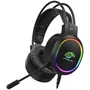 Headset Gamer com Fio K-mex Ar43, RGB, LED, 7.1 Surround Digital, USB - Ar43000s71ppb0x